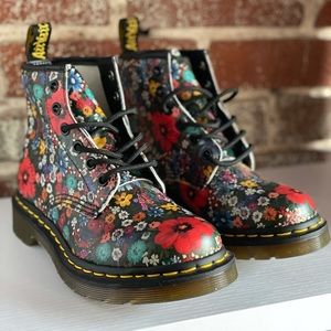 BRAMD NEW Floral Dr Martens 1460 Pascal boots